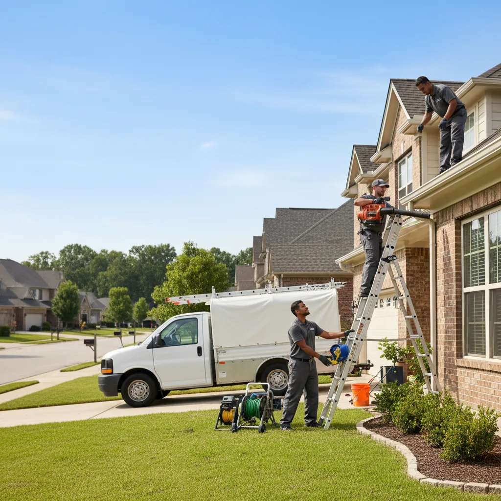 Home Gutter Service in Rule, TX near me